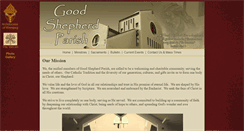 Desktop Screenshot of goodshepherdparish.ca