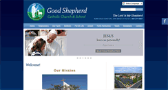 Desktop Screenshot of goodshepherdparish.net